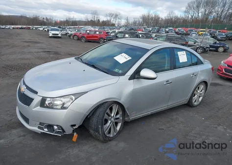 2014 Chevrolet Cruze Ltz из США, поврежденный, VIN 1G1PG5SB5E7417059